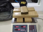 Dupla é presa com 5kg de maconha na BR-101 após fuga em alta velocidade