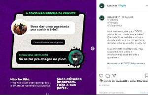 Em Tubarão, campanha busca conscientização para frear o avanço da Covid-19