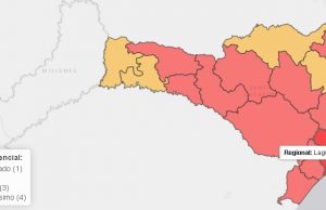 Amurel volta a figurar como risco potencial gravíssimo da covid-19; novo lockdow não é descartado