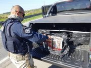 3,2 mil maços de cigarros contrabandeados são apreendidos em Imbituba