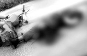 Motociclista fica gravemente ferido em acidente no Morro Grande, em Sangão