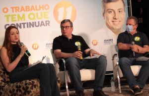 Joares e Caio participam de live e apresentam o site oficial da campanha