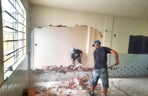 Em Tubarão, antiga escola Angélica Cabral começa a ser transformada em CEI