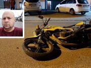 Motociclista de 41 anos morre após bater em poste no bairro Cabeçuda, em Laguna