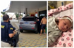 Bebê nasce às margens da BR-101, em Tubarão