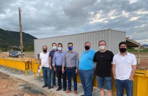 Presidente da FCF vistoria obras do novo estádio do Leão; “Vai valorizar o futebol catarinense”