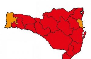 14 regiões de SC seguem em nível gravíssimo para Covid-19; Amurel está entre elas