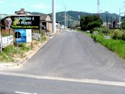 Perímetro urbano de Tubarão segue sendo beneficiado com pavimentações de ruas