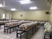 Rede de ensino de São Ludgero faz entrega de 969 kits alimentação