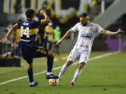 Santos goleia o Boca Juniors e fará final da Libertadores com o Palmeiras