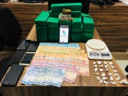 PM apreende 20 kg de maconha no bairro Guaiúba, em Imbituba