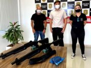 Delegacias de Laguna e Pescaria Brava recebem novas armas