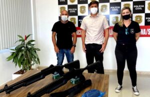 Delegacias de Laguna e Pescaria Brava recebem novas armas