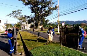 Com semana menos chuvosa, diversos bairros de TB recebem manutenção