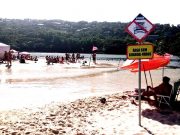 Pai morre após salvar filho e sobrinha na Lagoa do Meio, na Praia do Rosa