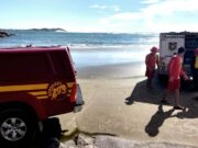 Turista gaúcho morre afogado na Praia da Galheta, em Laguna