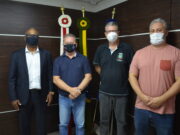 Prefeito de Tubarão e presidente da Fesporte miram criação de escolinha de esportes náuticos