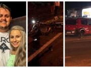 Gravatal: Casal sofre acidente de moto na SC-390 e piloto não resiste