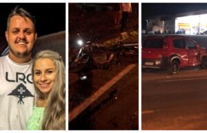 Gravatal: Casal sofre acidente de moto na SC-390 e piloto não resiste