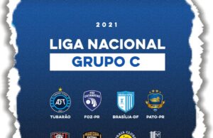 Definido grupo que o Tubarão Futsal estará na Liga Nacional