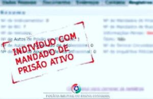 Tubarão: PPT prende bandido de 22 anos com 34 Boletins de Ocorrência