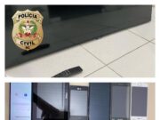 Polícia Civil recupera com 12 celulares e um aparelho de TV 50″ furtado em Tubarão
