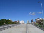 Concluída a instalação do sistema de iluminação da nova ponte sobre o Rio Tubarão