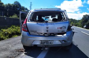 Acidente na BR-101, em Capivari, deixa 2 feridos