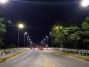 Tubarão: Ponte do Morrotes recebe nova iluminação.