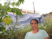 Deslizamento e queda de muro no Centro de Tubarão completa nove meses sem reconstrução