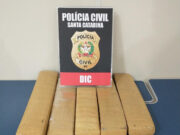 Seis quilos de maconha foram apreendidos em Tubarão