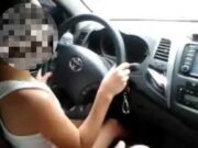 Policia Militar flagra criança de nove anos dirigindo caminhonete (Hilux), em Orleans.