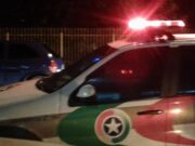 Carro roubado em patio de universidade de Capivari de Baixo é recuperado