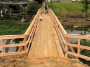 Prefeitura constrói nova ponte para pedestres e ciclistas no bairro São Clemente