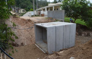 Iniciada a colocação de ponte pré-moldada na rua Pedro Goulart de Souza, no São Martinho