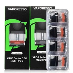Cartucho De Reposição Vaporesso Xros 2ML - Mesh 0,6 Caixa c/ 4 Unidades