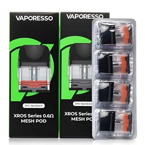 Cartucho De Reposição Vaporesso Xros 2ML - Mesh 0,6 Caixa c/ 4 Unidades