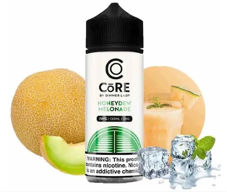 Liquido Dinner Lady Core - Honeydew Melonade 3mg 120ml