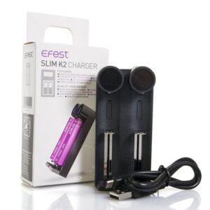 Carregador De Bateria Efest Slim K2 Charger