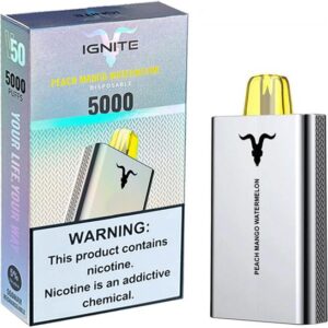 Ignite V50 - 5000 Puffs - Peach Mango Watermelon