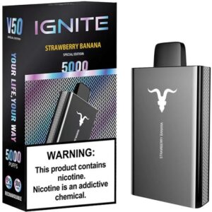 Ignite V50 Special Edition - 5000 Puffs - Strawberry Banana