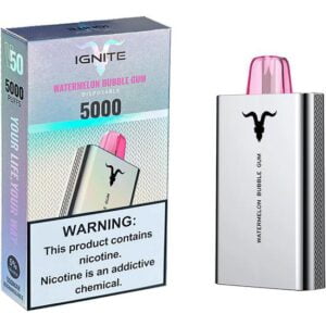 Ignite V50 - 5000 Puffs - Watermelon Bubble Gum