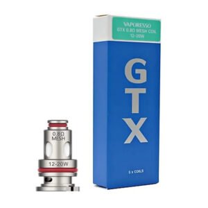 Coil Vaporesso GTX Mesh 0.8 - Caixa c/ 5 Unidades