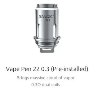 Coil Smok Vape Pen 22 Mesh 0.3 - Unitário