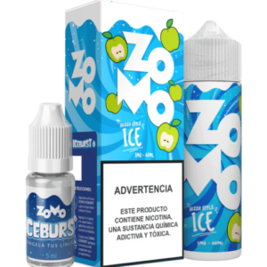 Liquido Zomo Iceburst – Green Apple Ice 3mg 60ml