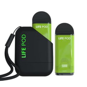 Life Pod Eco – Kit + Cartucho 5000 Puffs – Spearmint