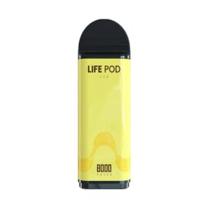 Life Pod Eco – ( Somente Refil ) 8000 Puffs – Banana Ice
