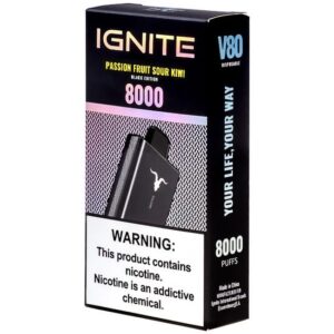 Ignite V80 – 8000 Puffs – Passion Fruit Sour Kiwi