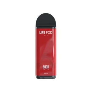 Life Pod Eco – ( Somente Refil ) 8000 Puffs – Strawberry Kiwi