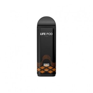 Life Pod Eco – ( Somente Refil ) 8000 Puffs – Caramel Coffee